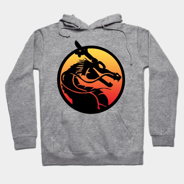 Mortal Kombat Shenron Hoodie by DennisMcCarson